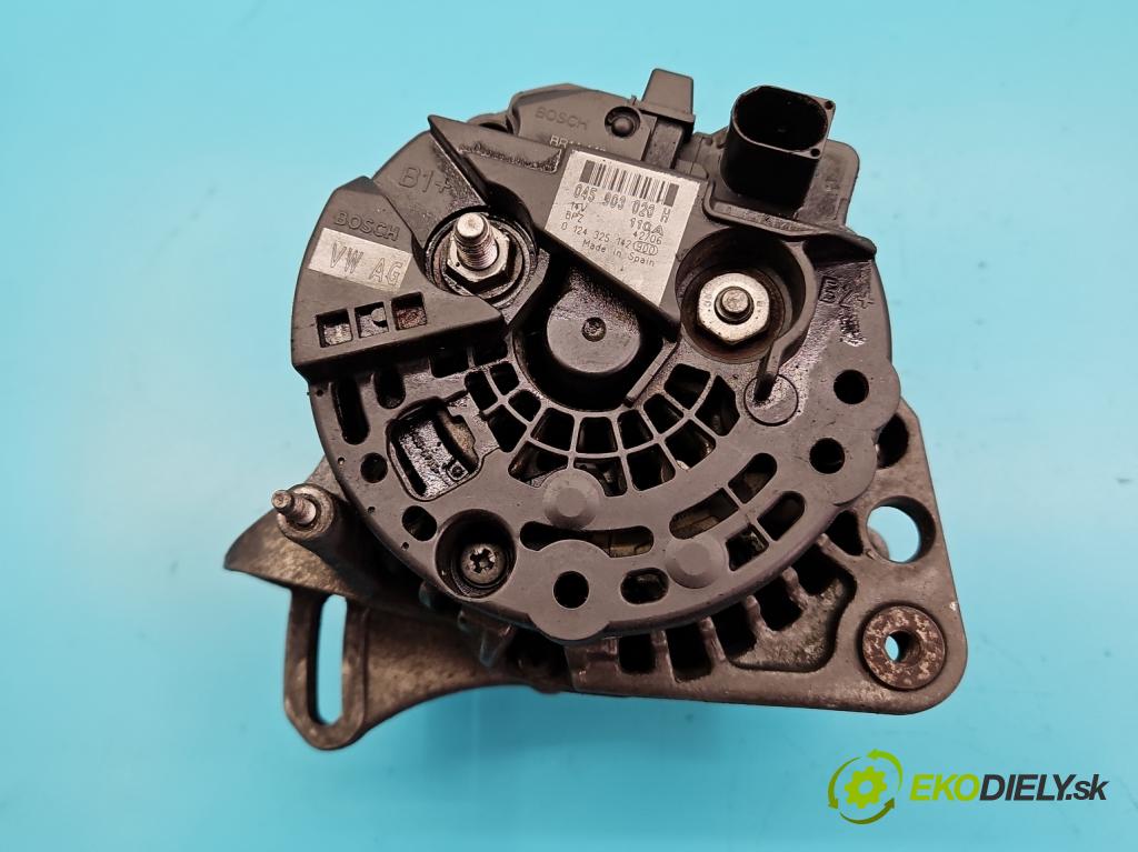 Skoda Roomster 1.4 tdi 69KM manual 51 kW 1422 cm3 5- Alternator 045903023H (Alternátory)