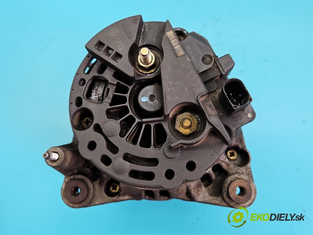 Seat Toledo II 1998-2004 1.9 tdi 110 hp manual 81 kW 1896 cm3 4- Alternator 028903028E (Alternátory)