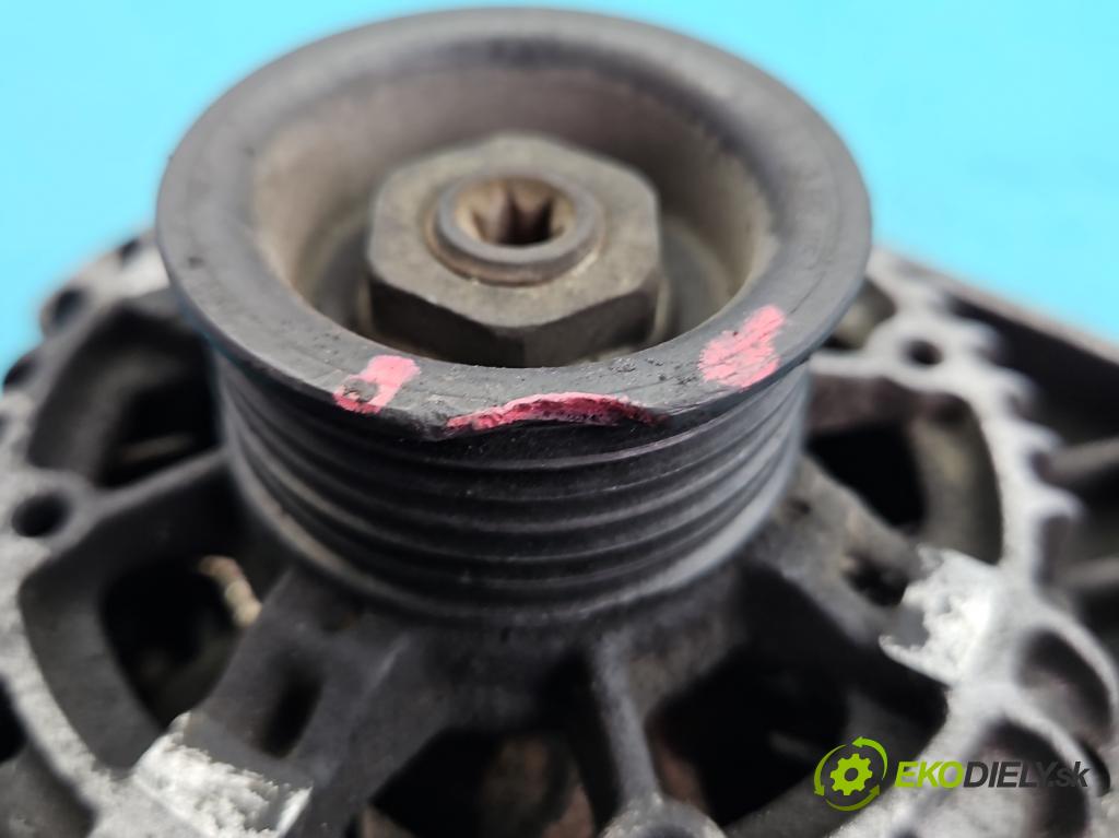 Peugeot 206 1.6 8V 88 hp manual 65 kW 1587 cm3 3- Alternator 2541969A (Alternátory)