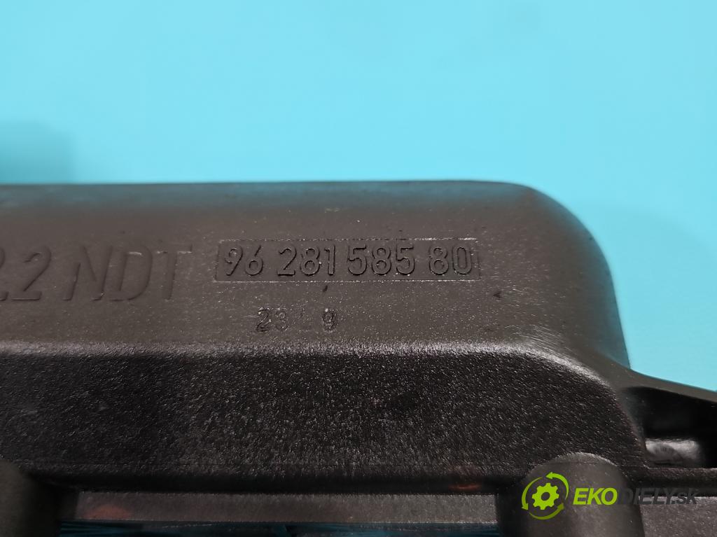 Peugeot 206 1.6 8V 88 HP manual 65 kW 1587 cm3 3- cievka zapaľovacia 9628158580 (Zapaľovacie cievky, moduly)