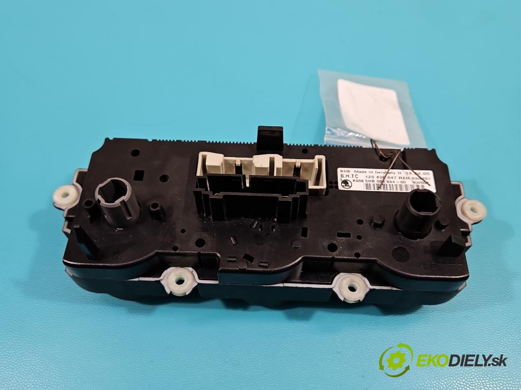 Skoda Octavia II 2004-2013 1.9 tdi 105 HP manual 77 kW 1896 cm3 5- panel kúrenia 1Z0820047