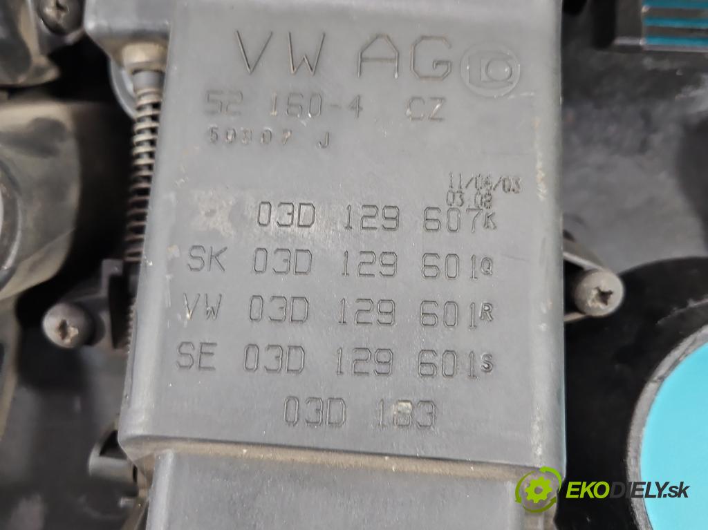 Skoda Fabia I 1999-2007 1.2 6V 54 HP manual 40 kW 1198 cm3 4- obal filtra vzduchu 03D129607K (Obaly filtrov vzduchu)