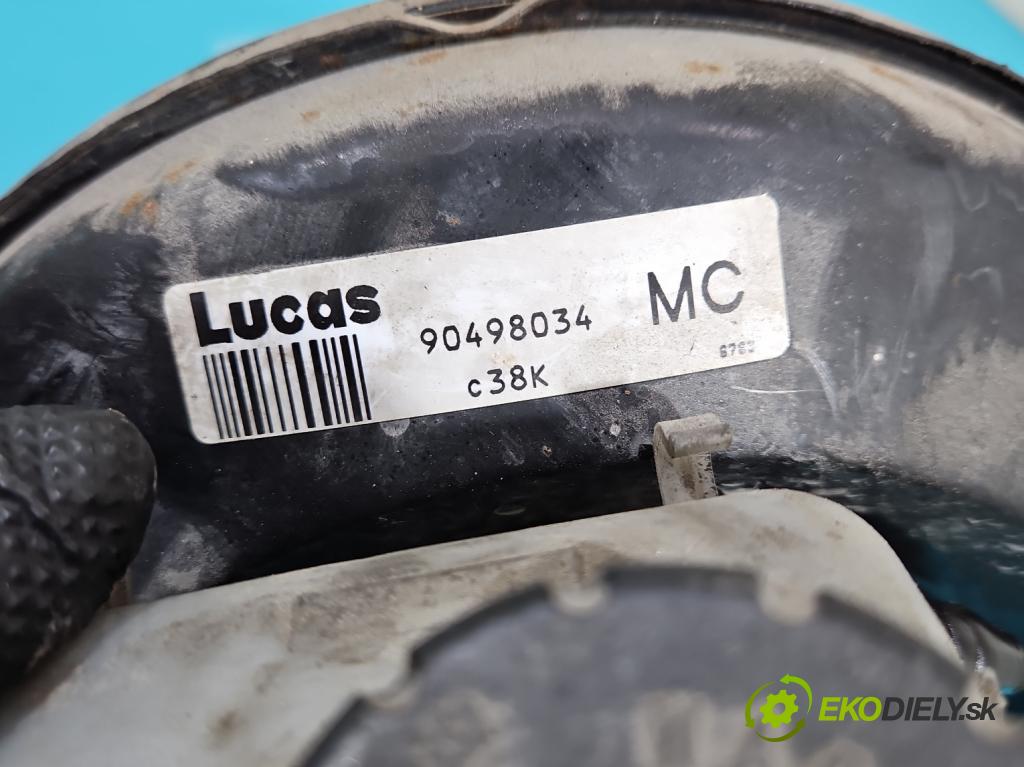 Opel Astra II 1998-2009 2.0 dti 101 HP manual 74 kW 1995 cm3 5- servo brzdové 90498034