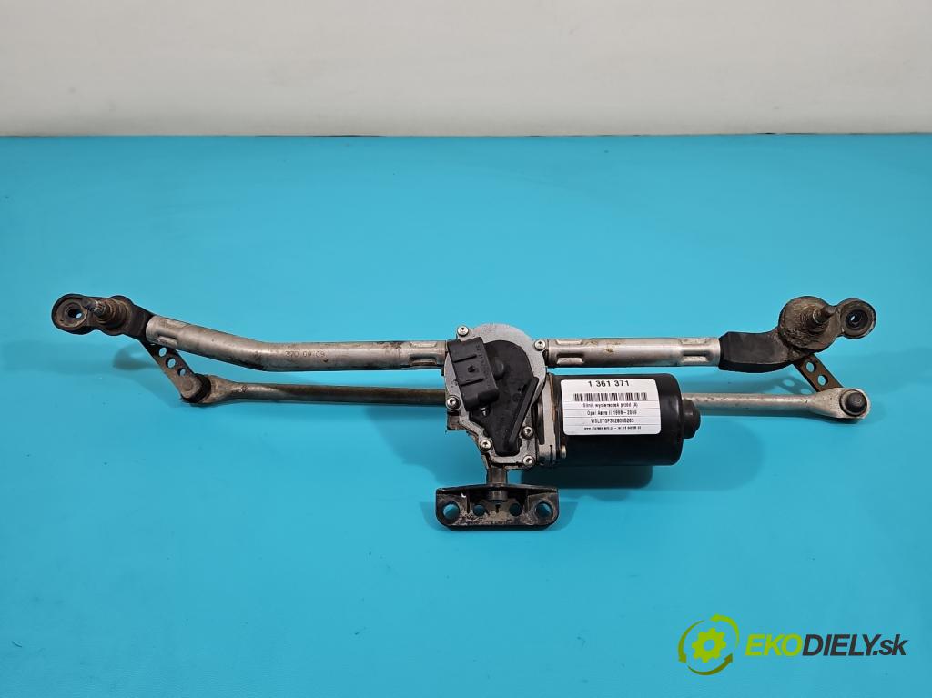 Opel Astra II 1998-2009 2.0 dti 101 hp manual 74 kW 1995 cm3 5- motor stěračů přední 404387