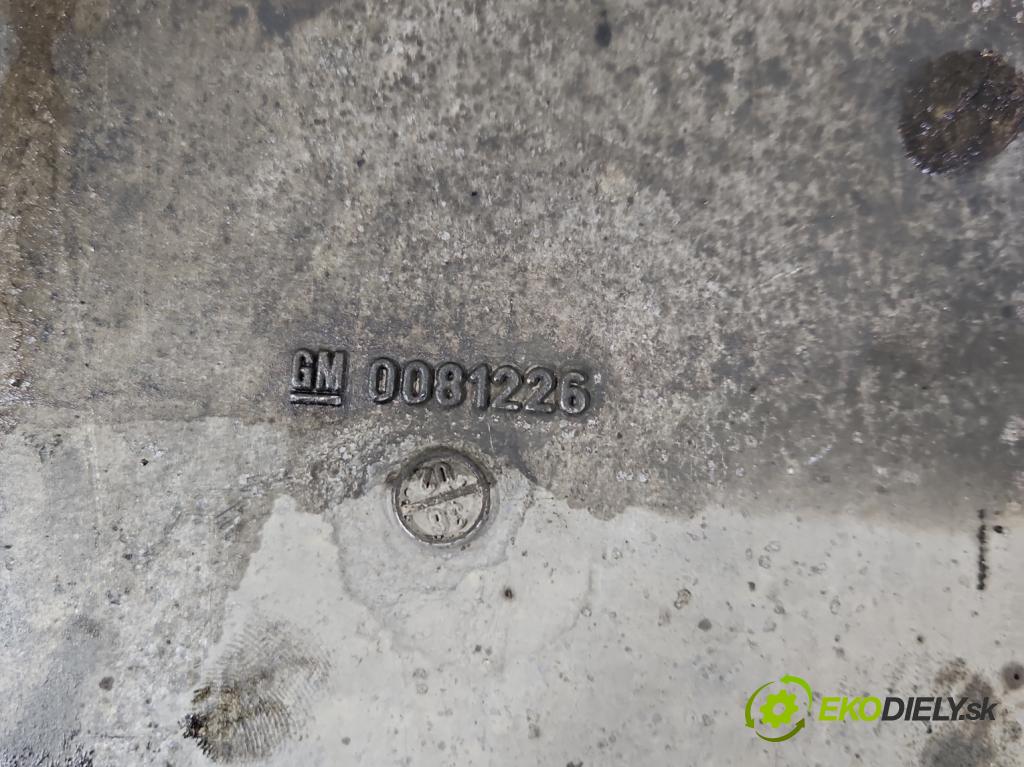 Opel Astra II 1998-2009 1.8 16V 116 HP manual 85 kW 1796 cm3 2- vaňa olejová 0081226 (Olejové vane)