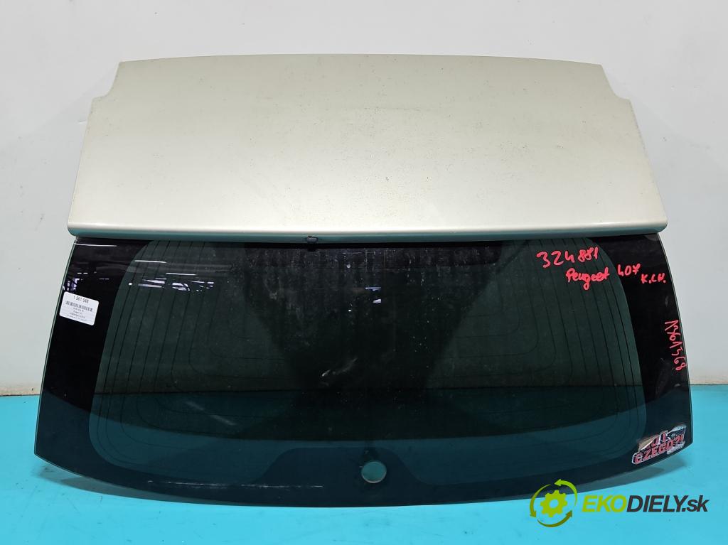 Peugeot 407 2.0 hdi 136hp manual 100 kW 1997 cm3 5- sklo zadní  (Okna zadní)