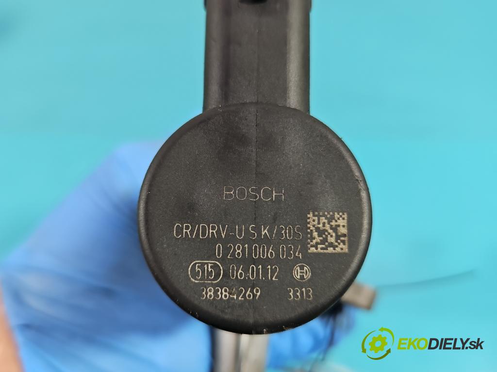 Opel Insignia A 2008-2017 2.0 cdti 194KM: manual 143 kW 1956 cm3 5- lišta vstrekovacia 0445214189 (Vstrekovacie lišty)