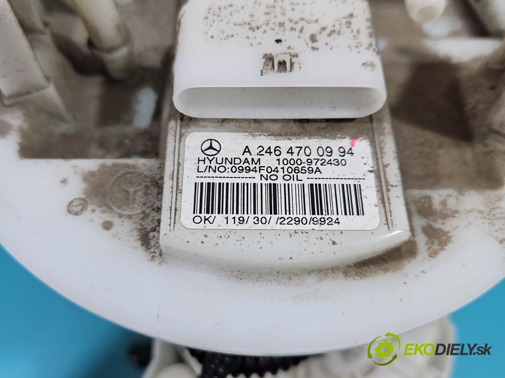 Mercedes GLA X156 2013-2019 1.6 T 156 hp automatic 115 kW 1595 cm3 5- čerpadlo paliva A2464700994
