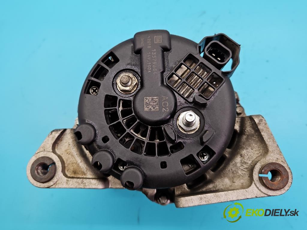 Chevrolet Aveo T300 2011-2014 1.2 16V 86 hp manual 63 kW 1229 cm3 4- Alternator 13579664 (Alternátory)