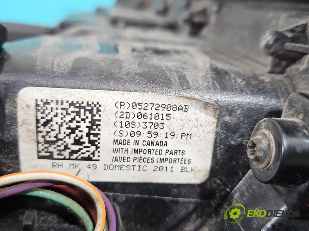 Jeep Compass I 2006-2016 2.4 16V 170 hp automatic 125 kW 2359 cm3 5- světlo zadní pravé 05182542 (Ostatné)