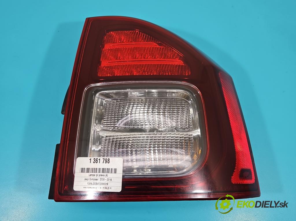 Jeep Compass I 2006-2016 2.4 16V 170 hp automatic 125 kW 2359 cm3 5- světlo zadní pravé 05182542 (Ostatné)