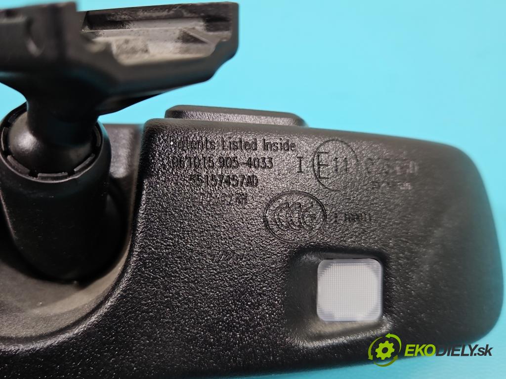 Jeep Compass I 2006-2016 2.4 16V 170 hp automatic 125 kW 2359 cm3 5- zpětné zrcátko vnitřní 55157457AD (Světla vnitřní)