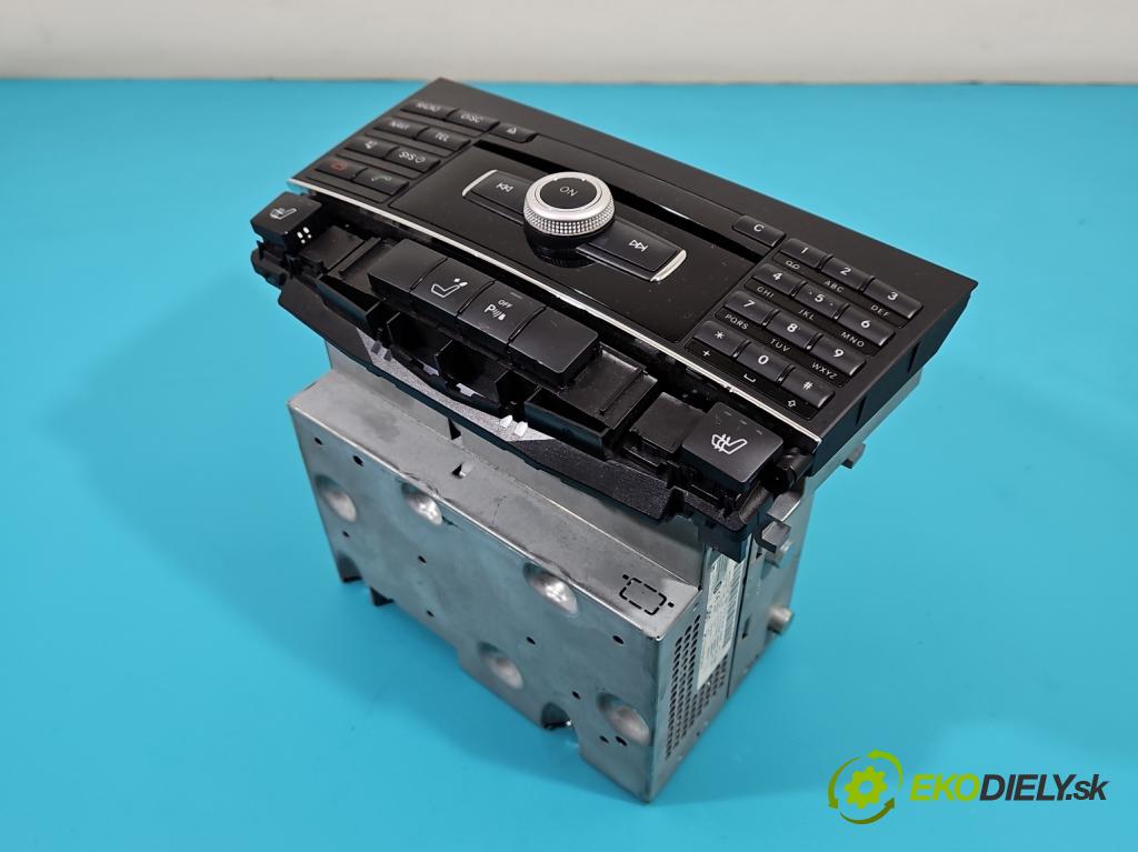 Mercedes E W212 2009-2016 3.0 cdi V6 (642890) 231 HP automatic 170 kW 2987 cm3 4- Radio originál A2129006905