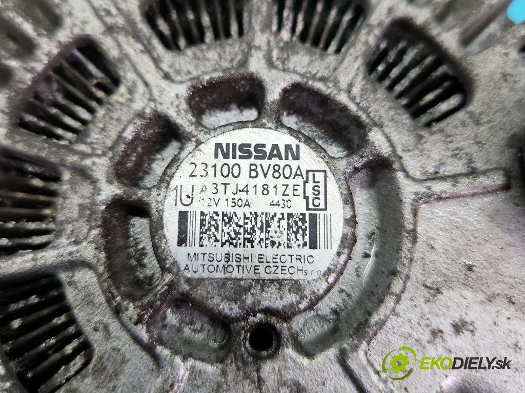 Nissan Juke I 2010-2019 1.2 T 116 hp manual 85 kW 1197 cm3 5- Alternator 23100BV80A (Alternátory)