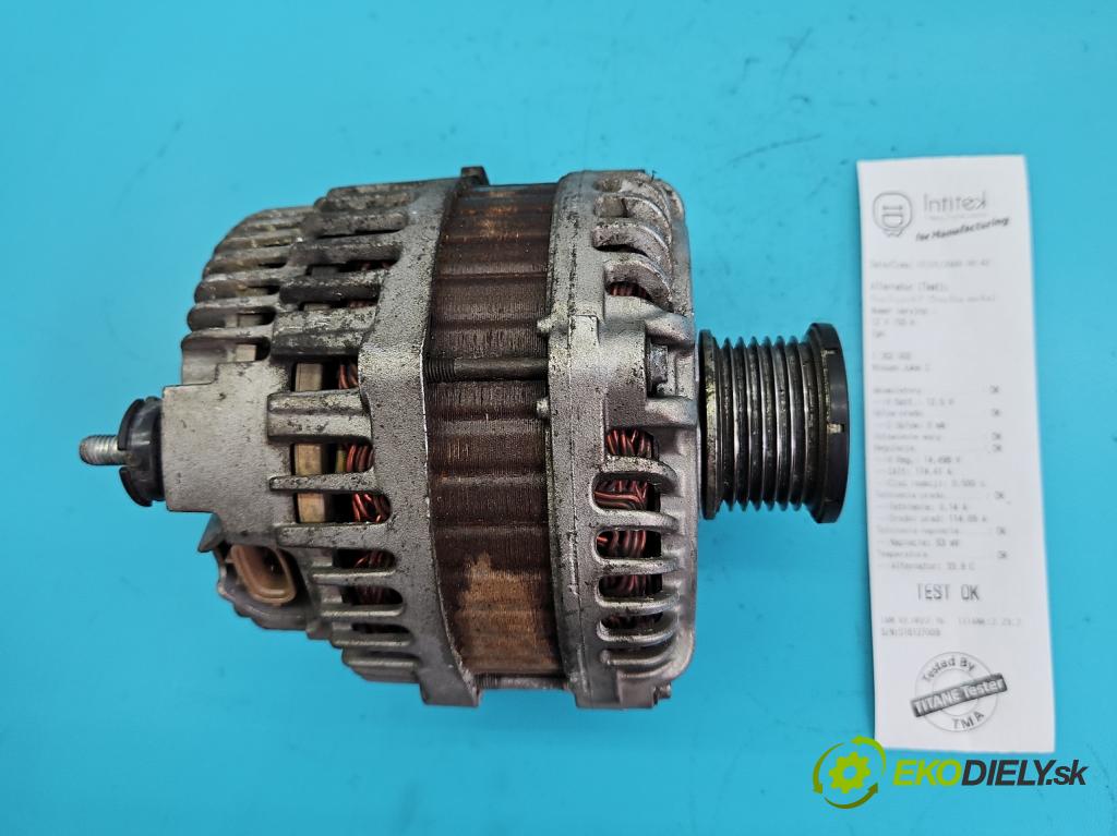 Nissan Juke I 2010-2019 1.2 T 116 hp manual 85 kW 1197 cm3 5- Alternator 23100BV80A (Alternátory)