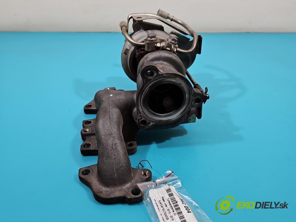 Nissan Juke I 2010-2019 1.2 T 116 HP manual 85 kW 1197 cm3 5- turbodúchadlo, turbo 49373-05001 (Turbodúchadlo (kompletné))