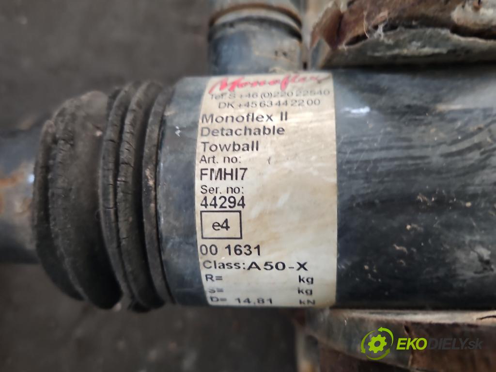 Mazda 6 I GG 2002-2007 1.8 16V 120 hp manual 88 kW 1798 cm3 4- oko tažné  (Tažná zařízení)