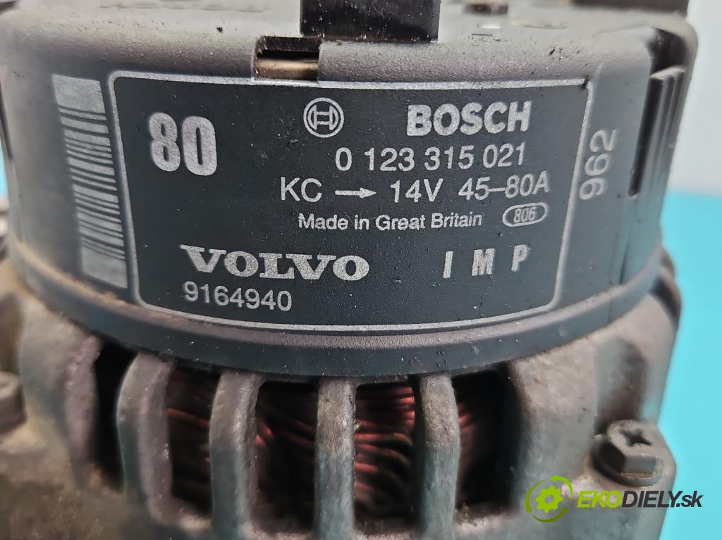 Volvo V40 I 1995-2004 1.8 16v 114 hp manual 84 kW 1796 cm3 5- Alternator 9164940 (Alternátory)