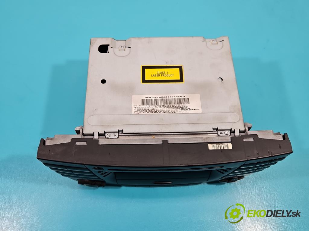 Mercedes E W211 2002-2009 1.8 kompressor 163 HP automatic 120 kW 1796 cm3 4- Radio originál A2118702989001
