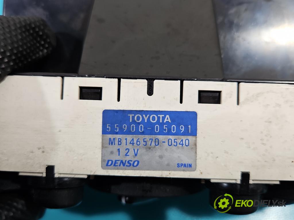 Toyota Avensis I T22 1997-2003 2.0 16V 150 HP manual 110 kW 1998 cm3 5- panel kúrenia 55900-05091