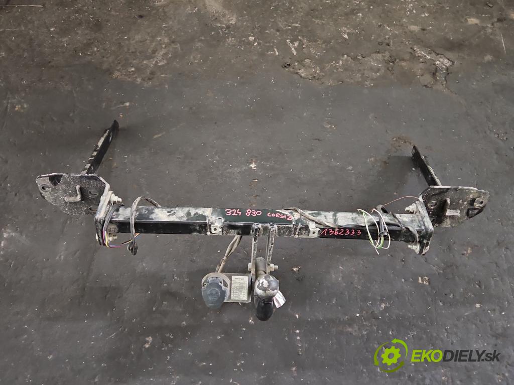 Opel Corsa D 2006-2014 1,3.0 CDTI 75 hp manual 55 kW 1248 cm3 3- oko tažné  (Tažná zařízení)