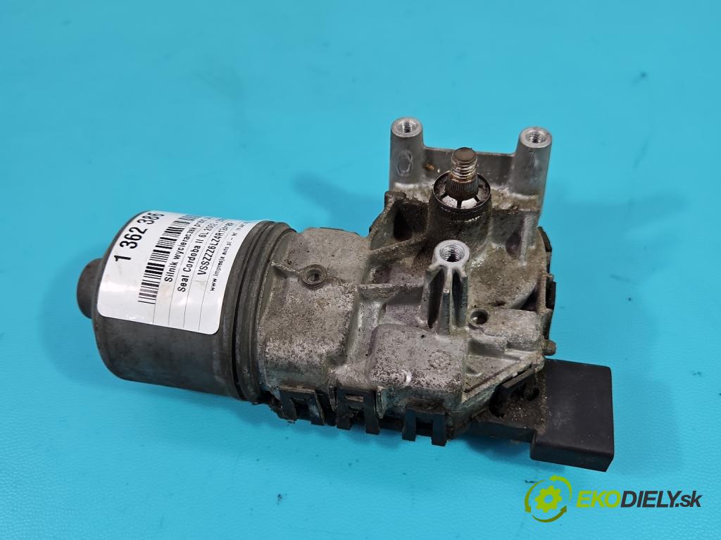 Seat Cordoba II 6L 2002-2008 1.2 12V 64 hp manual 47 kW 1198 cm3 4- motor stěračů přední 0390241526