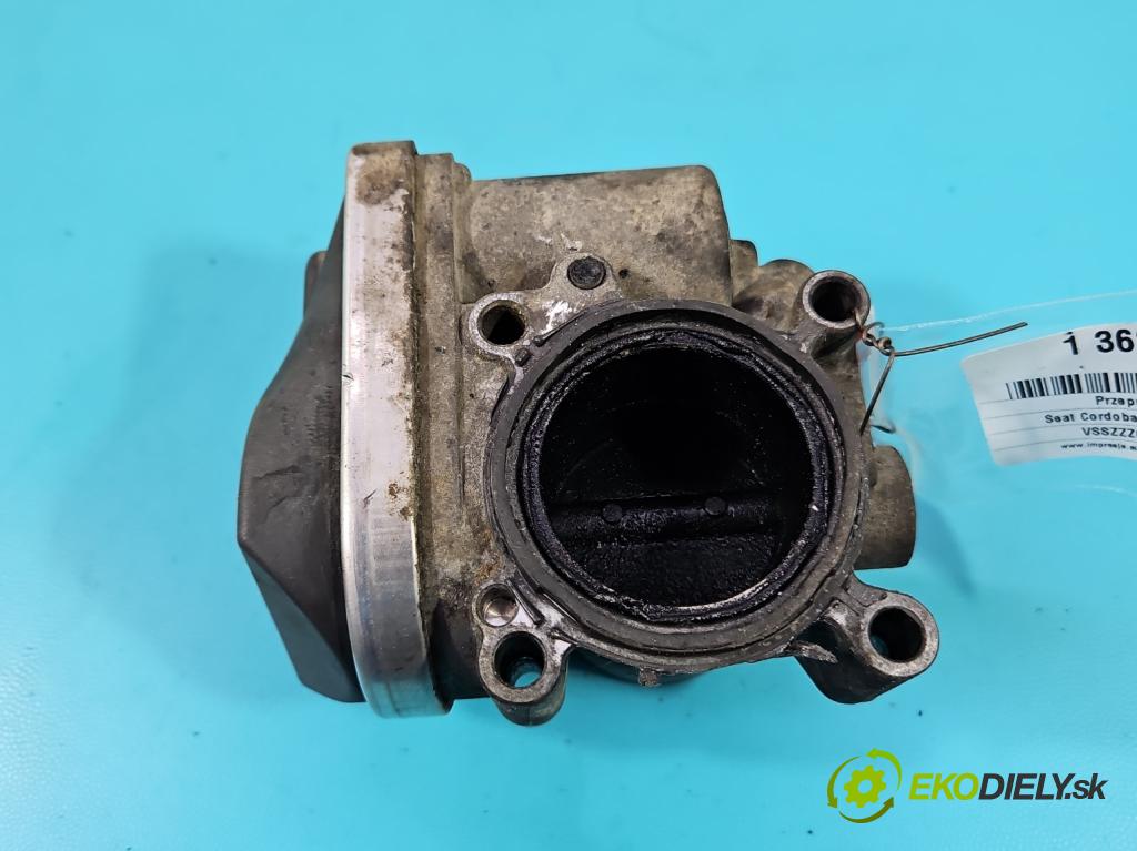 Seat Cordoba II 6L 2002-2008 1.2 12V 64 HP manual 47 kW 1198 cm3 4- klapka 036133062N (Škrtiace klapky)