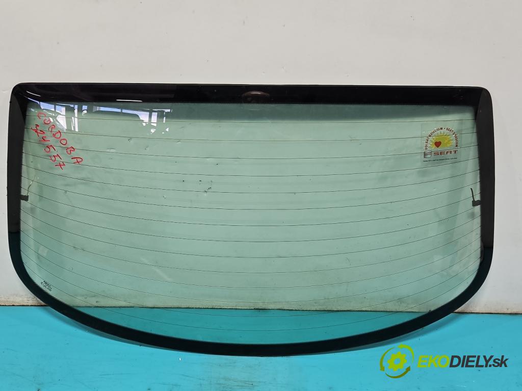 Seat Cordoba II 6L 2002-2008 1.2 12V 64 hp manual 47 kW 1198 cm3 4- sklo zadní  (Okna zadní)