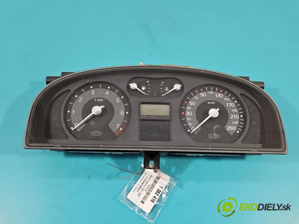 Renault Laguna II 2001-2007 1.6 16V 111KM manual 82 kW 1598 cm3 5- prístrojovka/ budíky 8200291327 (Prístrojové dosky, displeje)