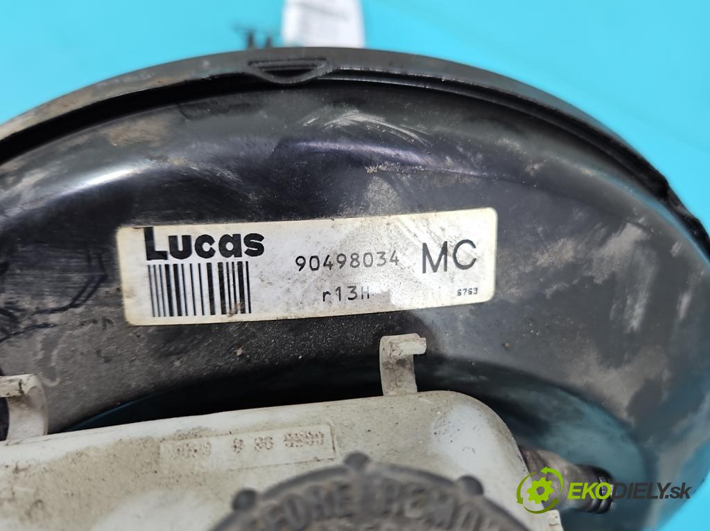Opel Astra II 1998-2009 1.6 75 HP manual 55 kW 1598 cm3 5- servo brzdové 90498034