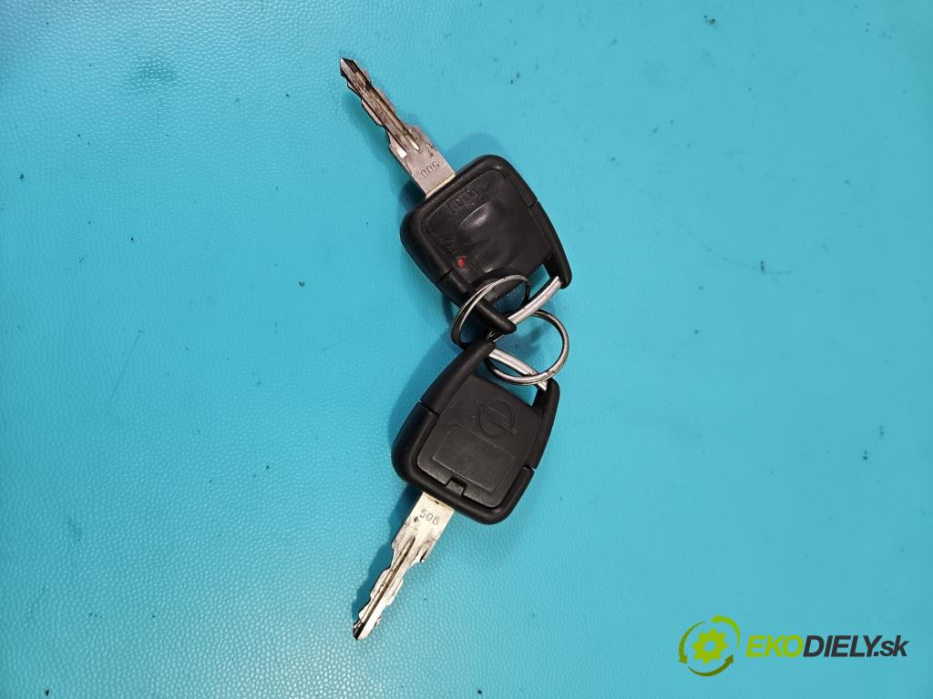 Opel Astra II 1998-2009 1.6 75 hp manual 55 kW 1598 cm3 5- řídící jednotka motoru 16268377
