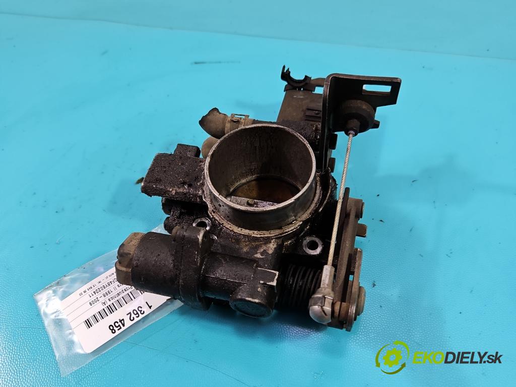 Opel Astra II 1998-2009 1.6 16V 101 HP manual 74 kW 1598 cm3 5- klapka 90529710 (Škrtiace klapky)