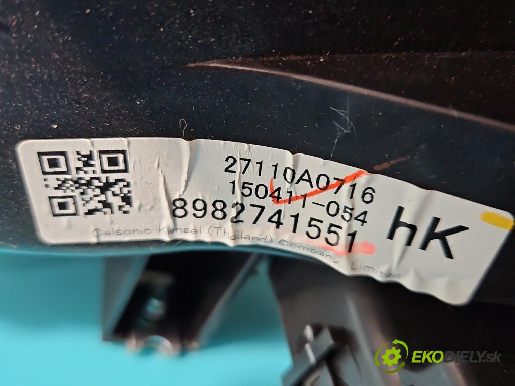 Isuzu D-Max II 2011-2019 2.5 crdi 163 hp automatic 120 kW 2499 cm3 5- radiátor 27110A0716 (Radiátory topení)