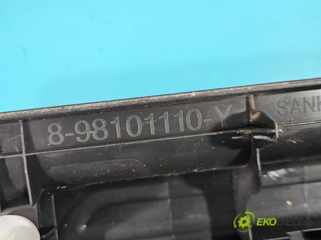 Isuzu D-Max II 2011-2019 2.5 crdi 163 HP automatic 120 kW 2499 cm3 5- lišta práh: ľavé 898101110Y (Lišta prahová)