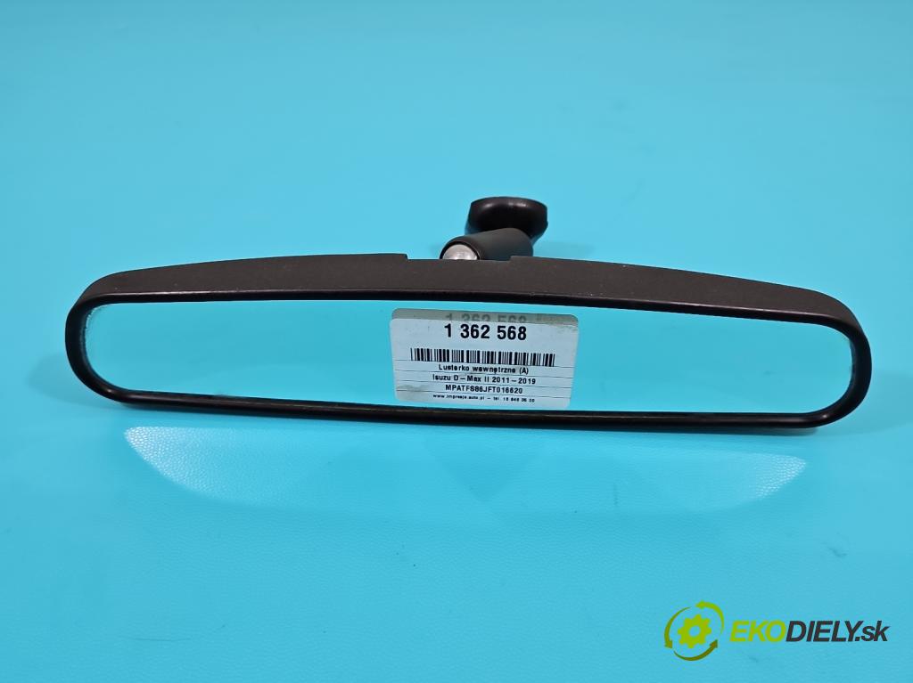 Isuzu D-Max II 2011-2019 2.5 crdi 163 hp automatic 120 kW 2499 cm3 5- zpětné zrcátko vnitřní  (Světla vnitřní)