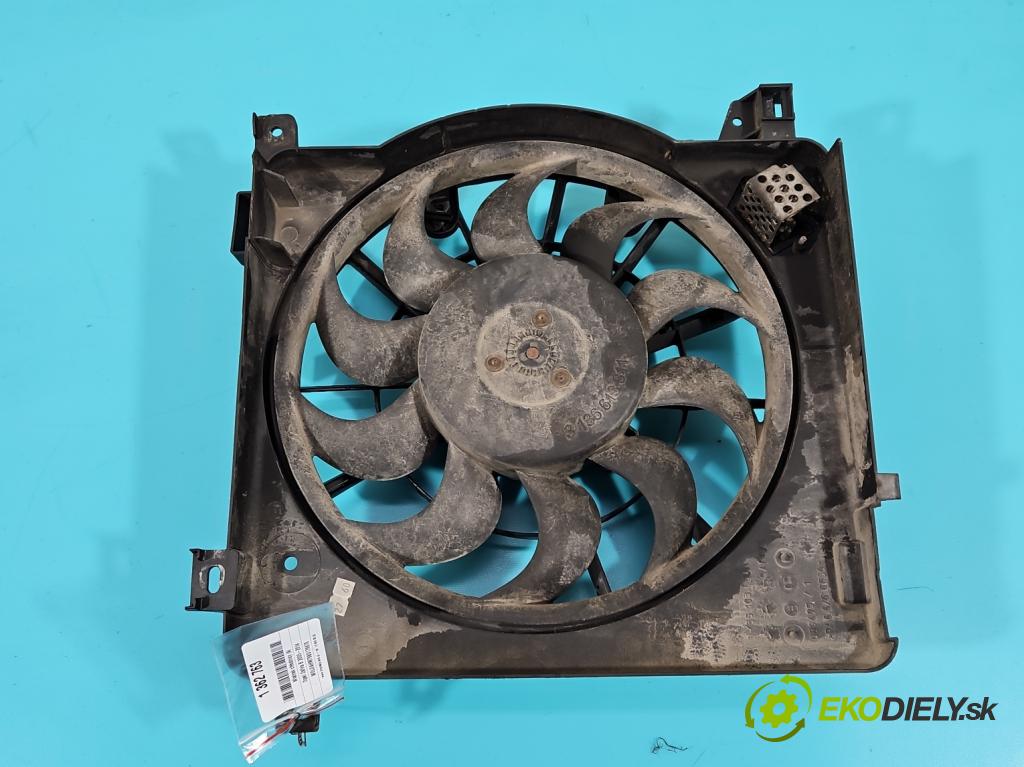 Opel Zafira B 2005-2014 1.9 CDTI 120 HP manual 88 kW 1910 cm3 5- Ventilátor chladiča 3135103660