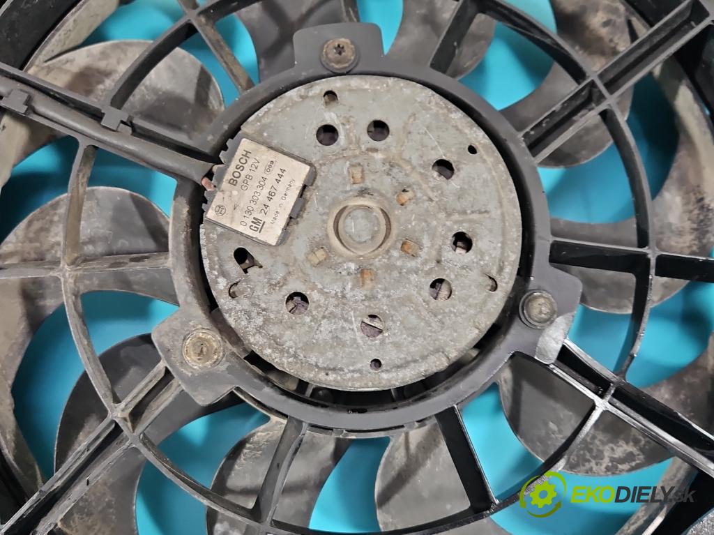 Opel Zafira B 2005-2014 1.9 CDTI 120 HP manual 88 kW 1910 cm3 5- Ventilátor chladiča 3135103660