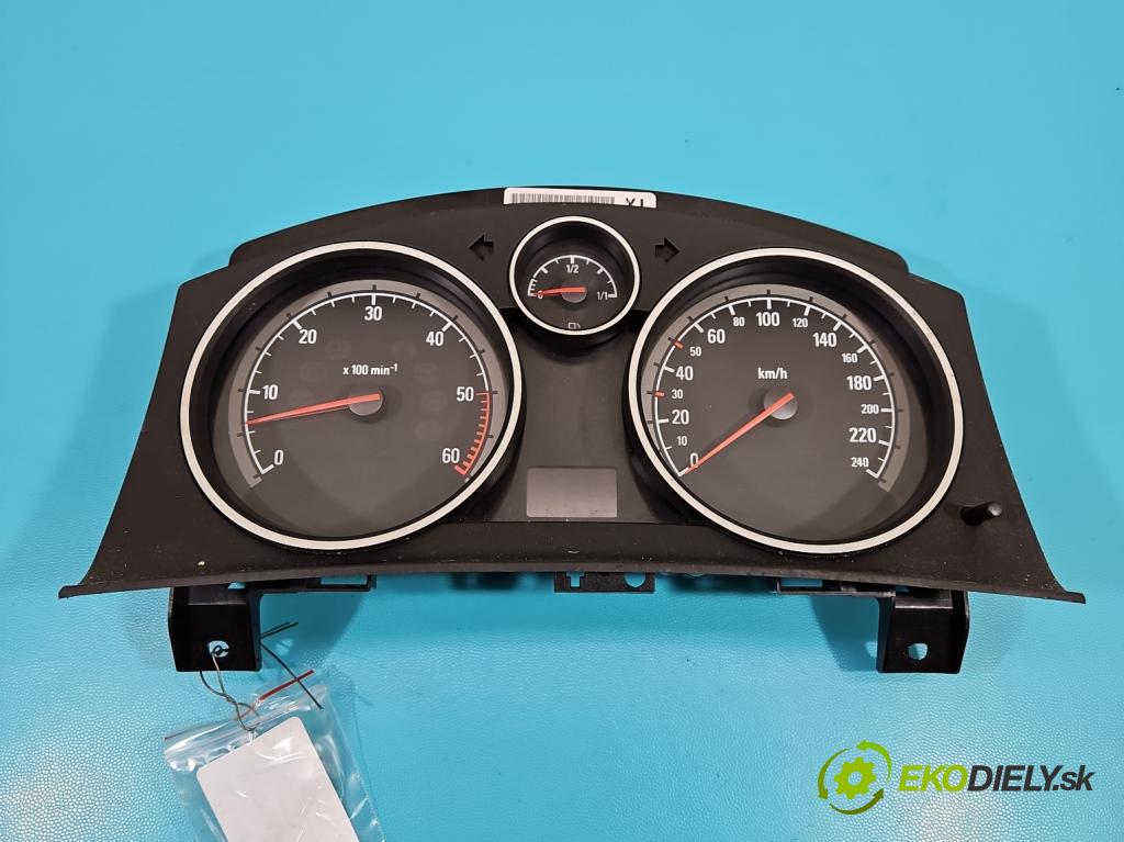 Opel Zafira B 2005-2014 1.9 CDTI 120 HP manual 88 kW 1910 cm3 5- prístrojovka/ budíky 13225988 (Prístrojové dosky, displeje)