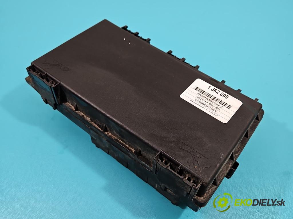 Opel Zafira B 2005-2014 1.9 CDTI 120 hp manual 88 kW 1910 cm3 5- skříňka pojistková 13206754 (Pojistkové skříňky)