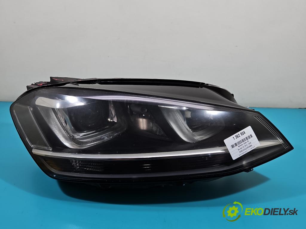 Vw Golf VII 2012-2020 1.6 tdi 105 HP automatic 77 kW 1598 cm3 5- Reflektor: pravý  (Pravé)