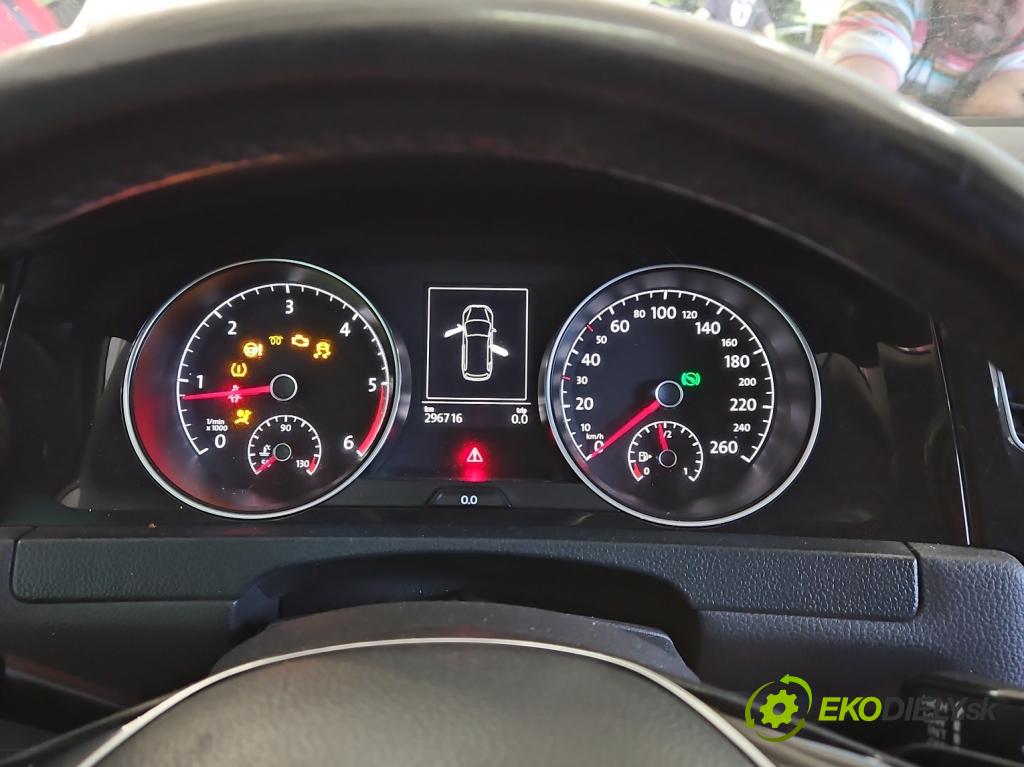 Vw Golf VII 2012-2020 1.6 tdi 105 HP automatic 77 kW 1598 cm3 5- prístrojovka/ budíky 5G0920861A (Prístrojové dosky, displeje)