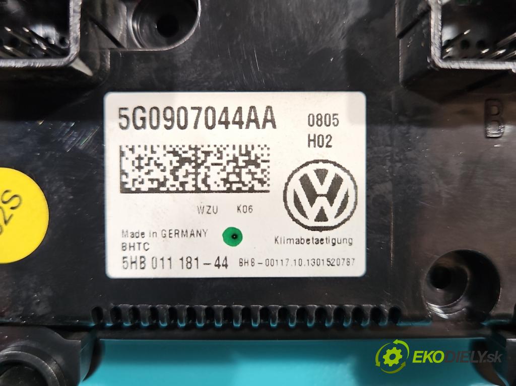 Vw Golf VII 2012-2020 1.6 tdi 105 HP automatic 77 kW 1598 cm3 5- panel kúrenia 5G0907044AA