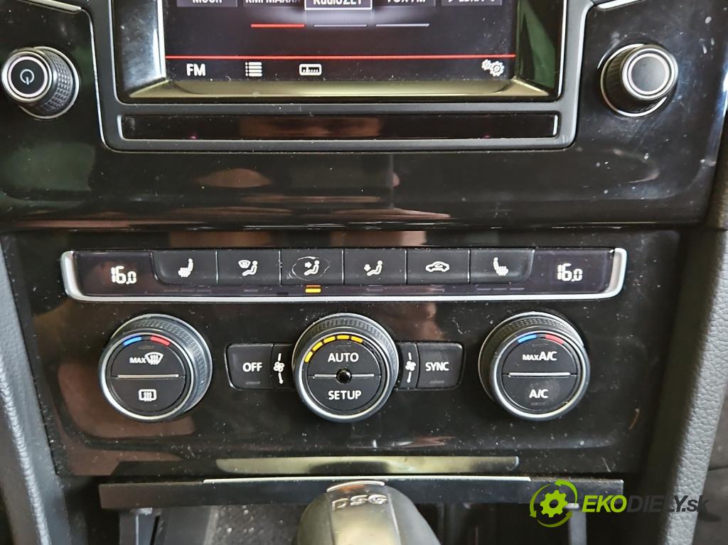 Vw Golf VII 2012-2020 1.6 tdi 105 HP automatic 77 kW 1598 cm3 5- panel kúrenia 5G0907044AA