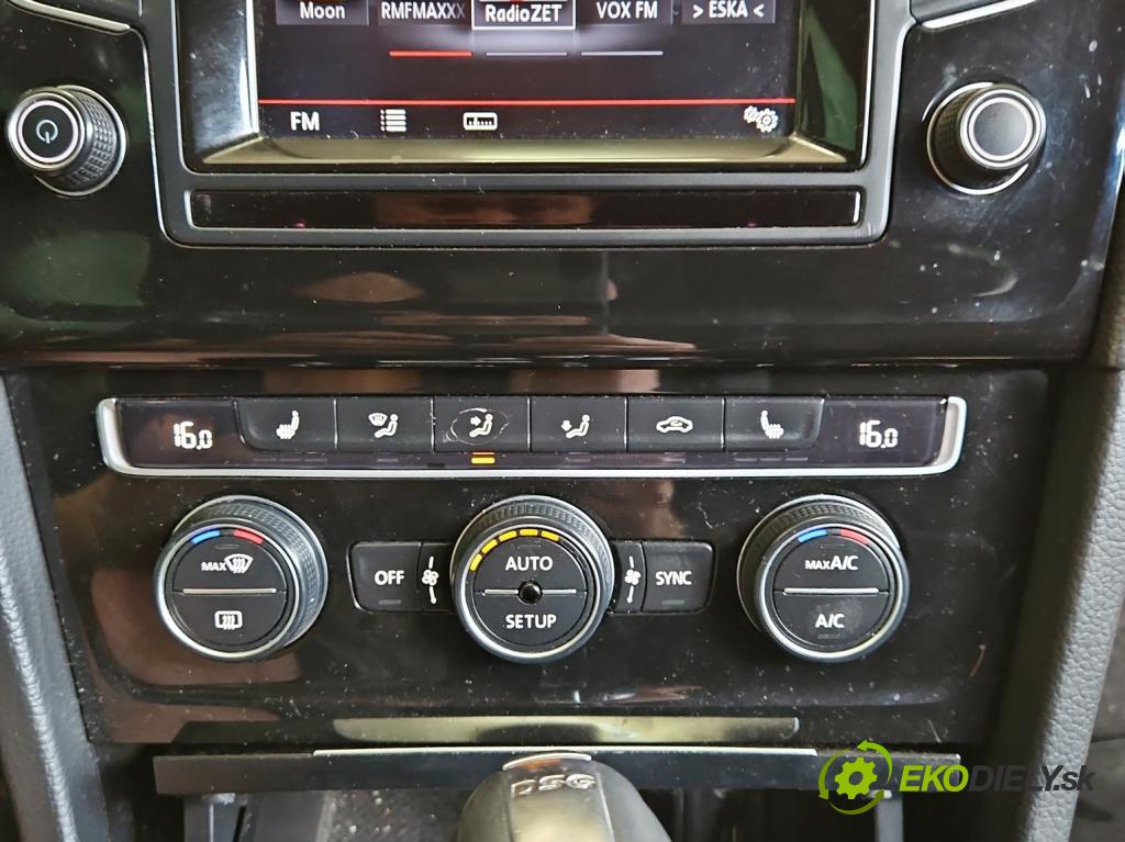 Vw Golf VII 2012-2020 1.6 tdi 105 HP automatic 77 kW 1598 cm3 5- panel kúrenia 5G0907044AA