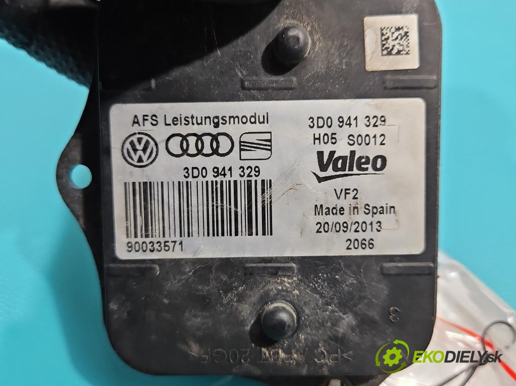 Vw Golf VII 2012-2020 1.6 tdi 105 HP automatic 77 kW 1598 cm3 5- střídač: xenon 3D0941329 (Riadiace jednotky xenónu)