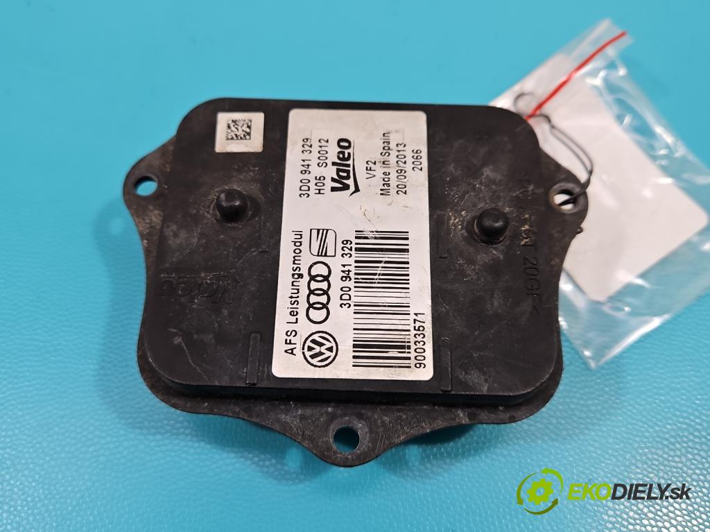 Vw Golf VII 2012-2020 1.6 tdi 105 HP automatic 77 kW 1598 cm3 5- střídač: xenon 3D0941329 (Riadiace jednotky xenónu)