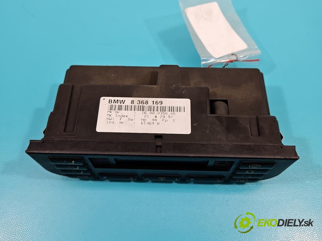Bmw 3 E36 1991-2000 1.7 tds 90 HP manual 66 kW 1665 cm3 5- panel kúrenia 8368169