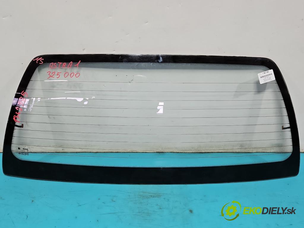 Opel Astra I 1991-2002 1.6 75 hp manual 55 kW 1598 cm3 5- sklo zadní  (Okna zadní)
