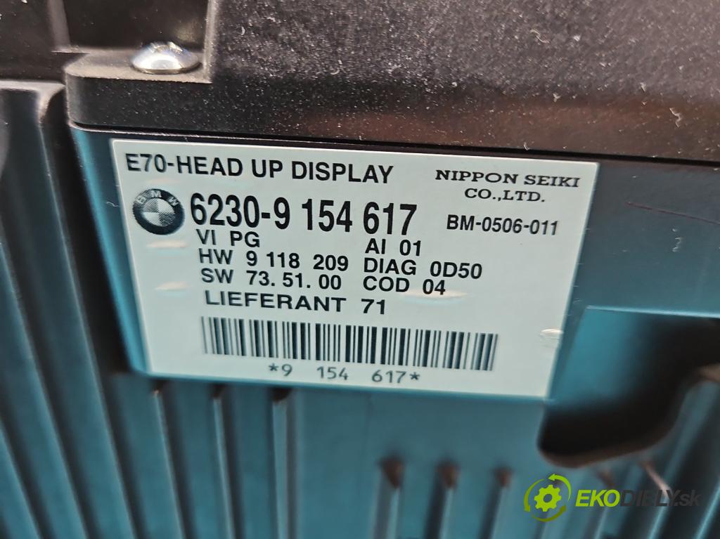 Bmw X5 E70 2006-2013 3.0d 235 HP automatic 173 kW 2993 cm3 5- Zobrazit: 9154617 (Prístrojové dosky, displeje)