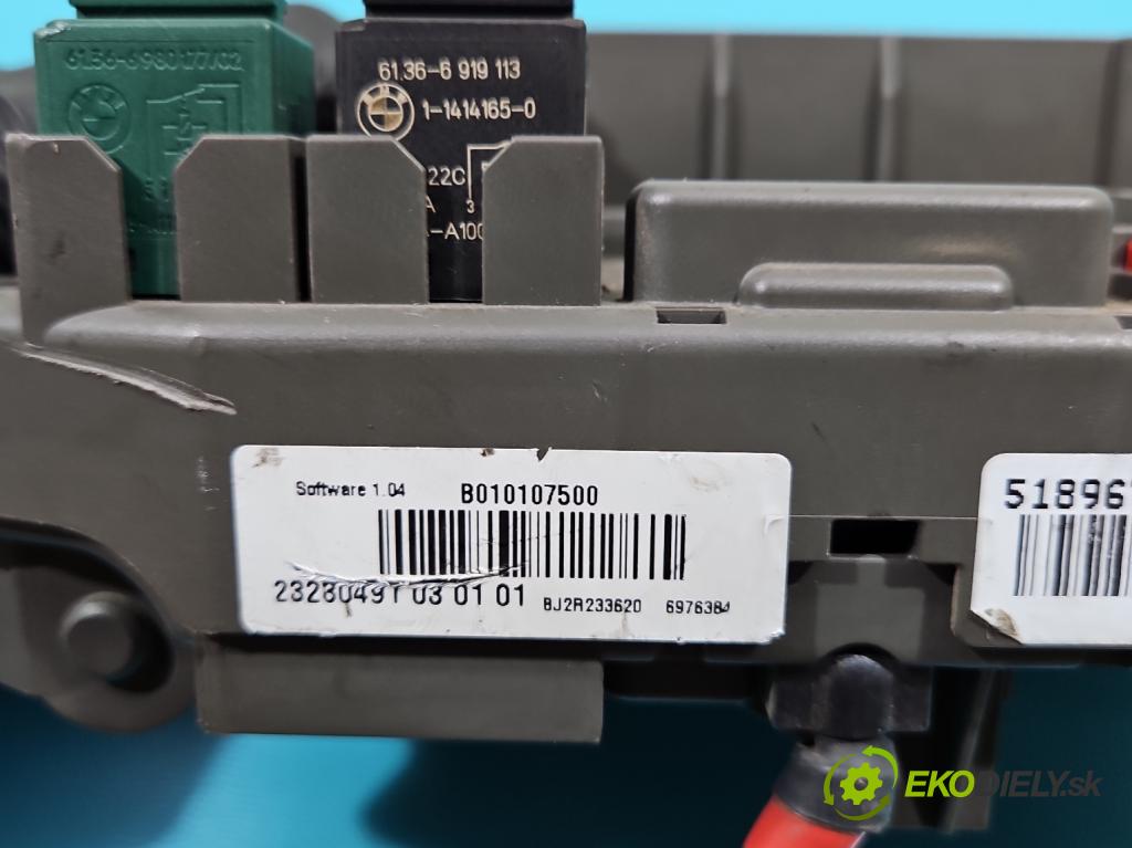 Bmw X5 E70 2006-2013 3.0d 235 hp automatic 173 kW 2993 cm3 5- skříňka pojistková 6976384 (Pojistkové skříňky)